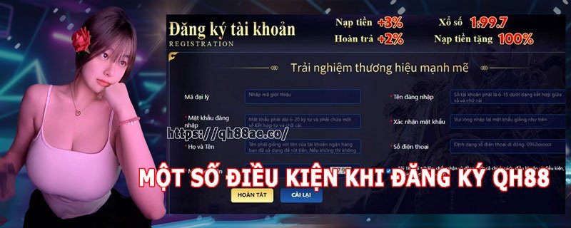 Một số lưu khi đăng ký QH88